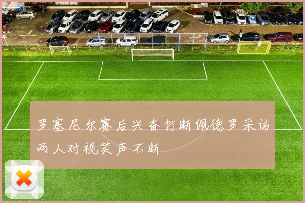 罗塞尼尔赛后兴奋打断佩德罗采访两人对视笑声不断